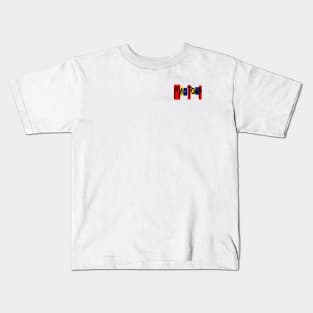 Mad Town (front and back) Kids T-Shirt